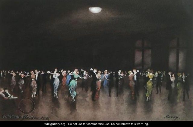 Ballroom Dancing At The Savoy, London - Hans Jacob Hansen