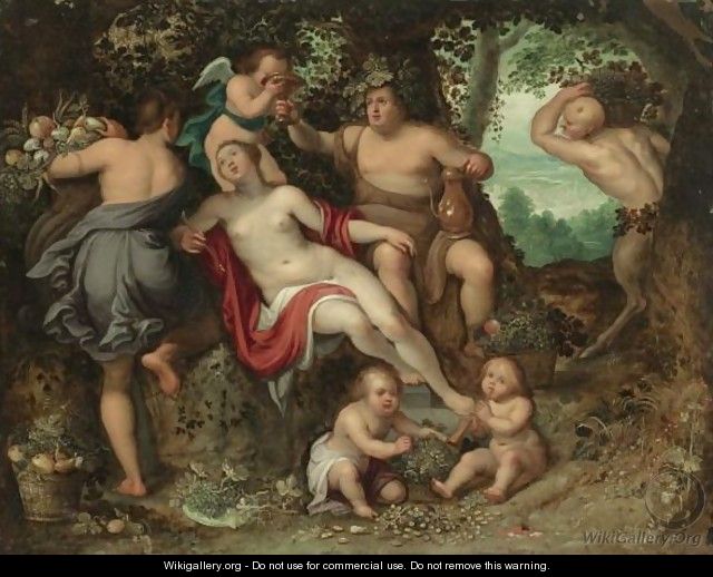 Sine Baccho Et Cerere Friget Venus - Belgian Unknown Masters