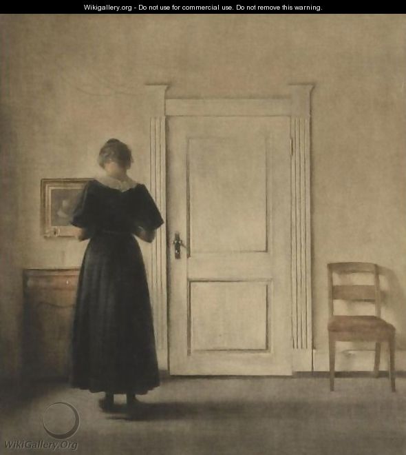 And The White Chair - Peder Vilhelm Ilsted