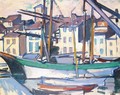 Cassis Harbour - Samuel John Peploe