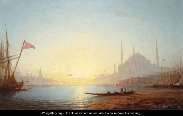 View Of Constantinople - Amédée Rosier