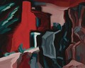 Red Night. Thoughts - Oscar Bluemner