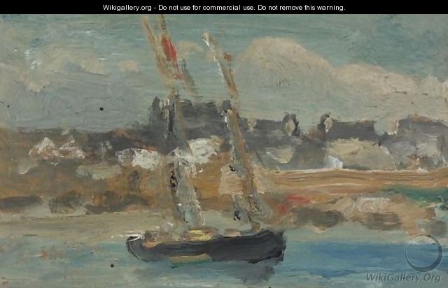 Two Masted Schooner, Concarneau - Robert Henri