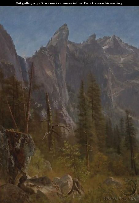 Lost Arrow, Yosemite Valley - Albert Bierstadt