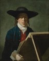 Portrait Of George Morland When A Young Man (At An Easel) - Henry Robert Morland