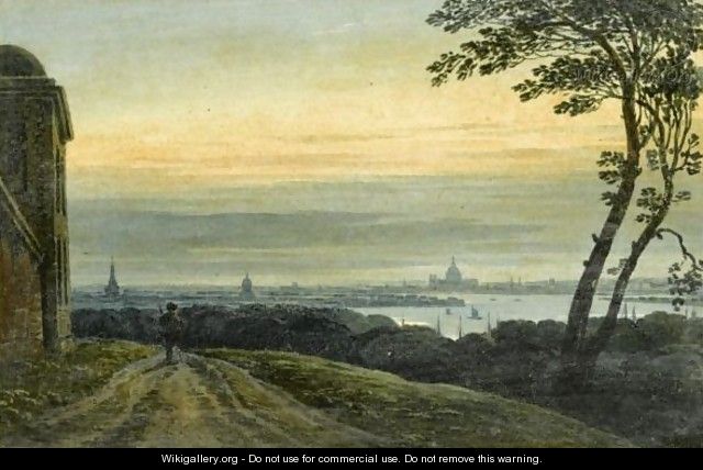View Of Greenwich Looking Towards St. Paul