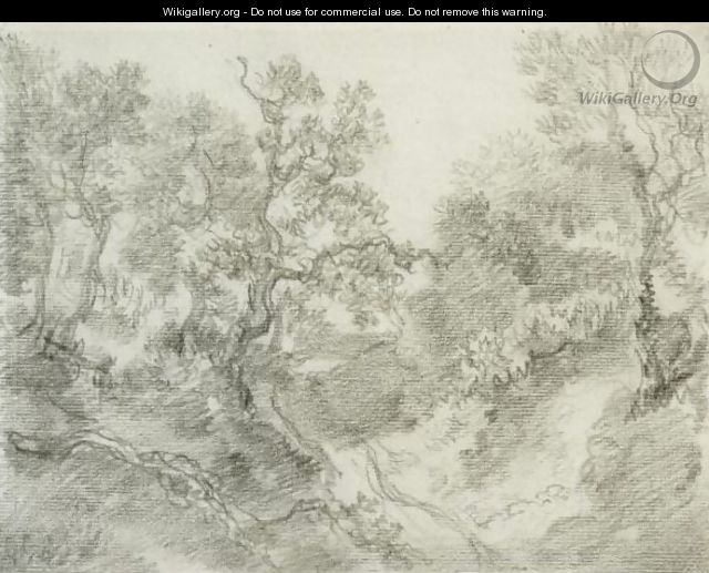 Wooded Landscape 2 - Thomas Gainsborough