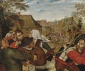 The Peasants' Brawl 2 - Pieter The Younger Brueghel