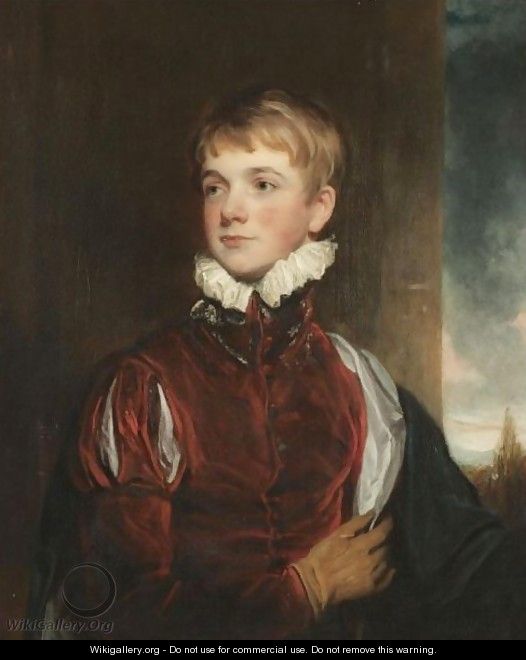 Portrait Of Thomas Tooke (1810-1857) As A Boy - Sir Martin Archer Shee