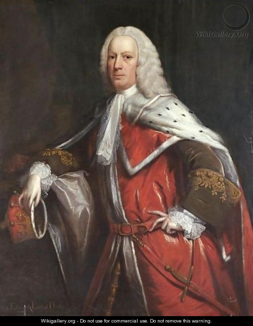 Portrait Of Edward, 11th Earl Of Derby - Henry Pickering