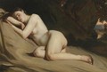 Reclining Female Nude In A Landscape - William Etty
