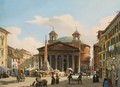 Vue Du Pantheon A Rome - Guiseppe Canella