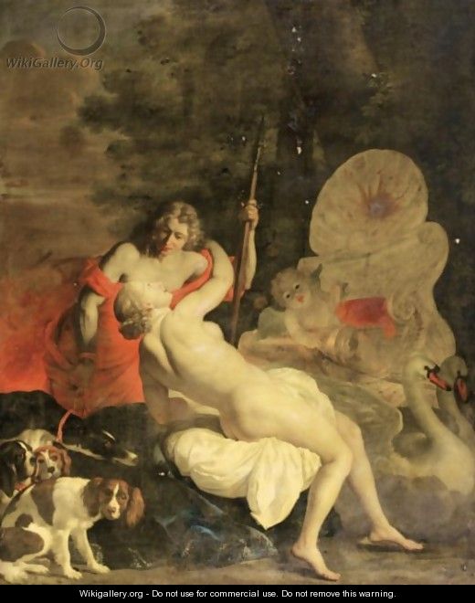 Venus Et Adonis - Nicolas Van Helt