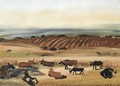 Cattle At Rest - Boris Dmitrievich Grigoriev
