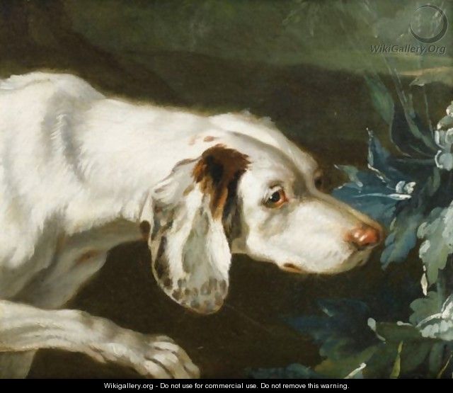 Head Of A Spaniel - (after) Jean-Baptiste Oudry