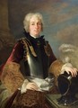 Portraits Of Gentlemen Armour-Clad - (after) Jean-Baptiste Oudry