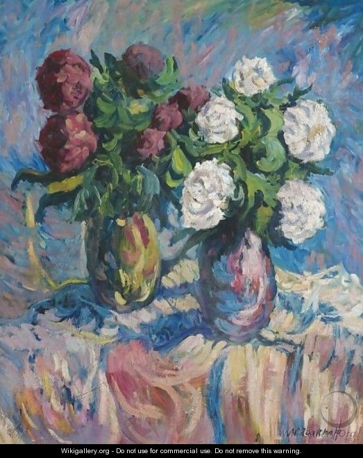 Still Life Of Flowers 3 - Nikolai Aleksandrovich Tarkhov