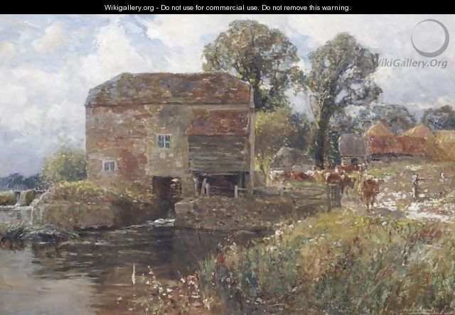 The Old Water Mill - Frederick William Newton Whitehead