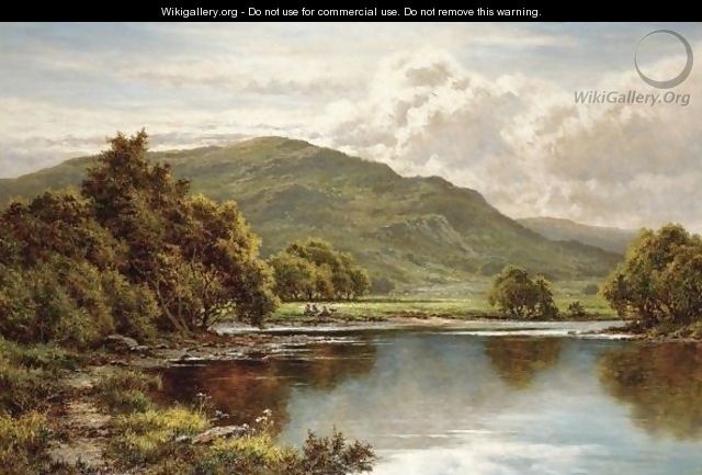 In The Lledr Valley, North Wales - Henry Hillier Parker
