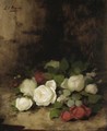 Still Life Of Roses - Louise Ellen Perman