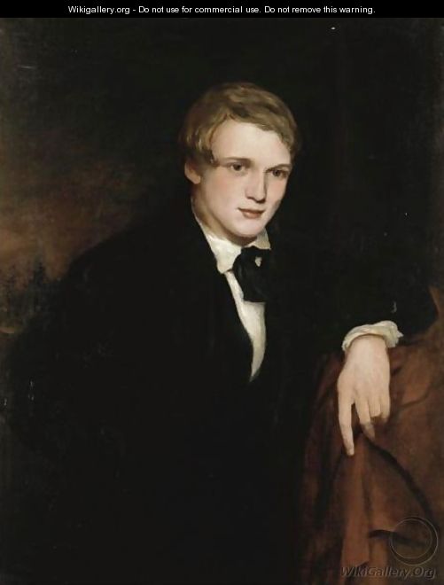 Portrait Of William Powell Frith As A Young Man - (after) Douglas Cowper