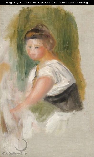 Jeune Femme - Pierre Auguste Renoir