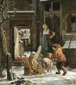 A Winter Scene - I Abraham Van