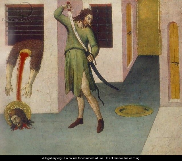 Beheading Of St John The Baptist - Sano Di Pietro