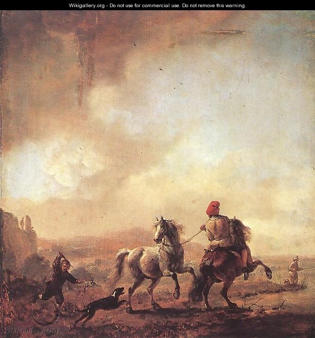 Two Horses - Philips Wouwerman