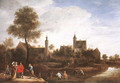 A View of Het Sterckshof near Antwerp c. 1646 - David The Younger Teniers