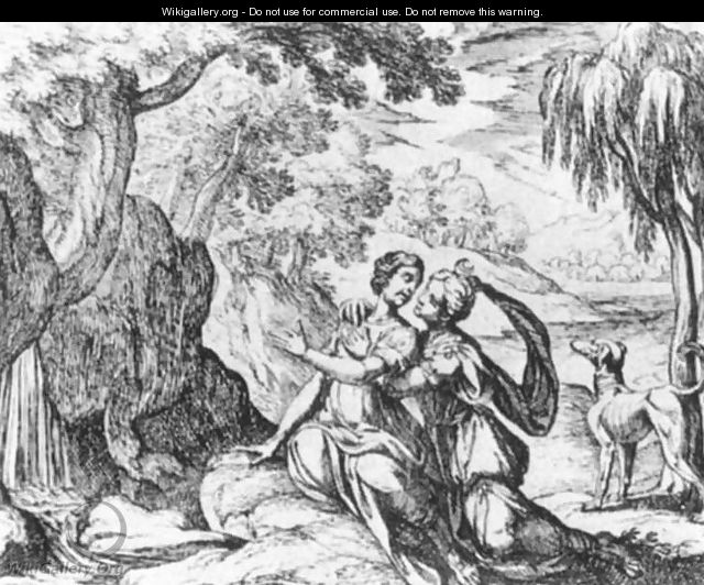 Jupiter Mercury And The Virtue - Dosso Dossi (Giovanni di Niccolo Luteri)
