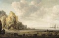 Estuary Scene 1620s - Simon De Vlieger