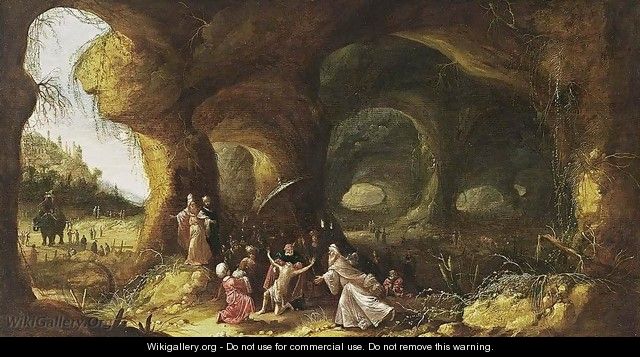 The Banishment Of King Nebuchadnezzar 1641 - Rombout Van Troyen