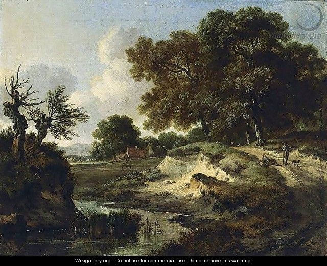 Wooded Landscape 1670s - Jan Wynants