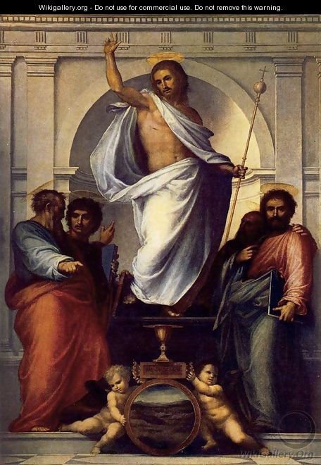 Christ With The Four Evangelists 1516 - Fra Bartolomeo