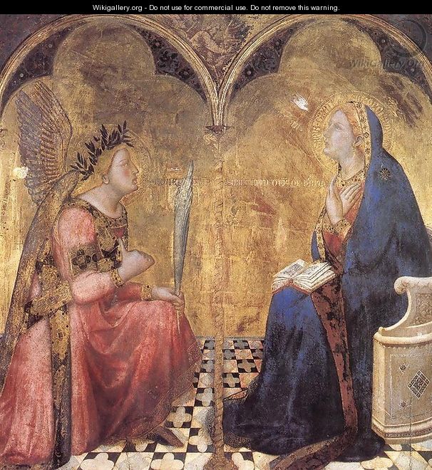 Annunciation - Ambrogio Lorenzetti