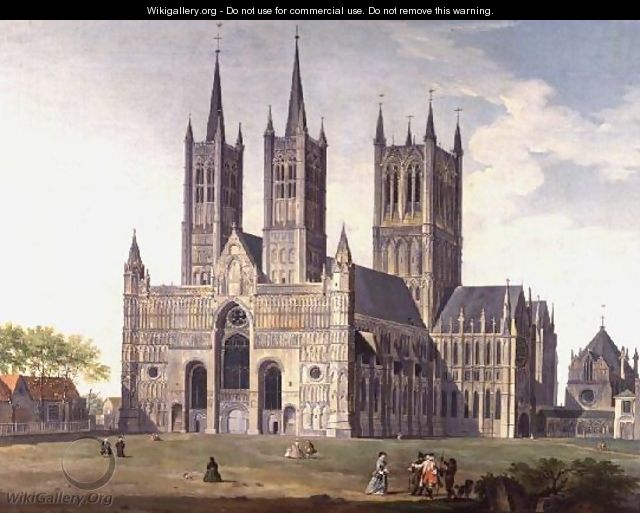 Lincoln Cathedral from the West - Joseph Baker