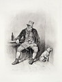 Bill Sikes and his dog, from 'Charles Dickens- A Gossip about his Life' c.1894 (2) - Frederick Barnard
