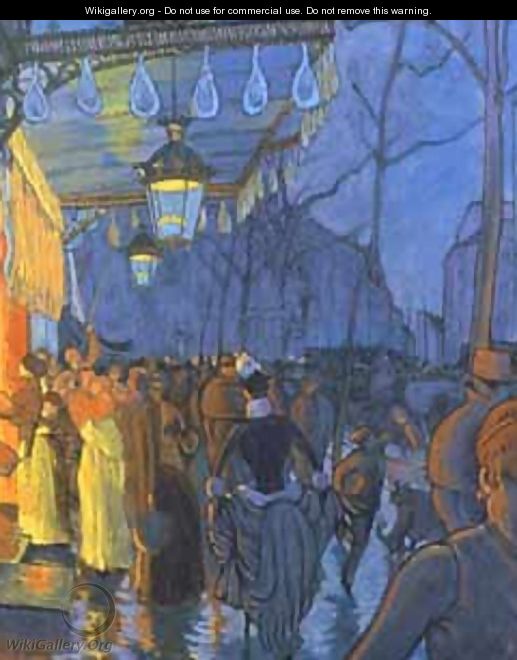 Street Scene, at Five in the Afternoon, 1887 - Louis Anquetin