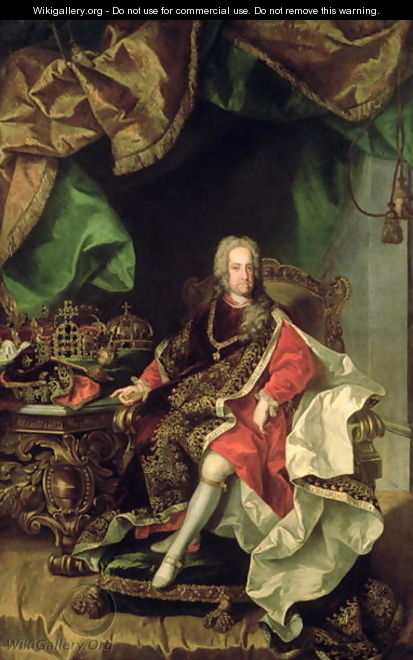 Emperor Charles VI - Johann-Gottfried Auerbach