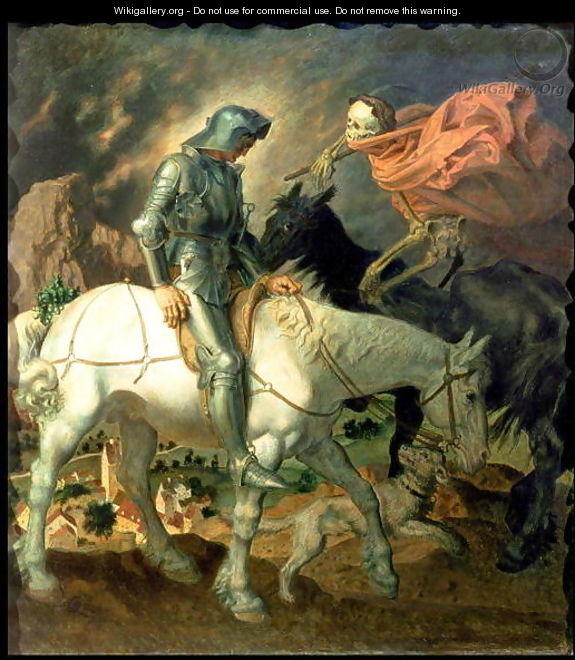 Don Quixote with Death, based on 