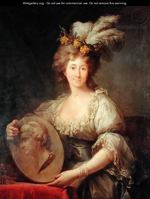 Portrait of Anne Biron - Marcello Bacciarelli