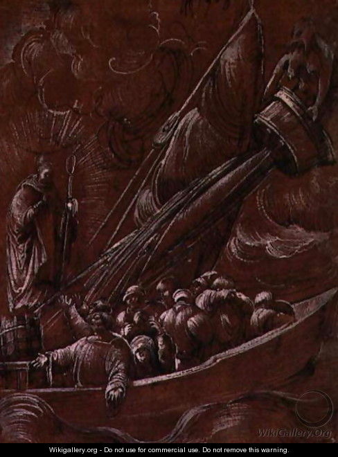St. Nicholas of Bari rebuking the Tempest 1508 - Albrecht Altdorfer