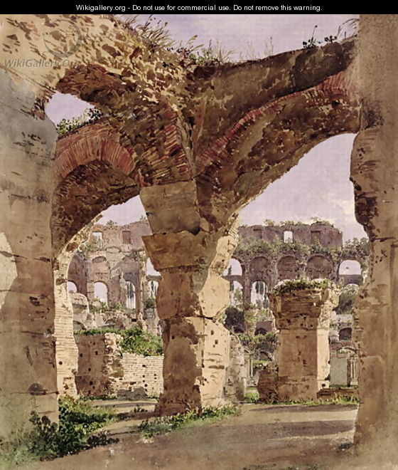 The Colosseum, Rome 1835 - Rudolf Ritter von Alt