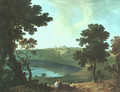 Lake Albano and Castel Gandolfo 1754 - Richard Wilson