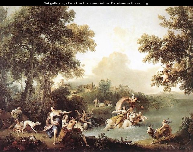 The Rape of Europa 1740-50 - Francesco Zuccarelli