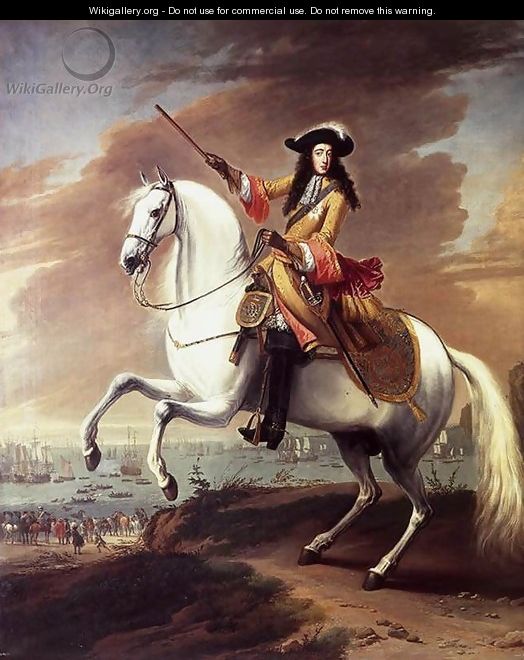 William III Landing at Brixham, Torbay 1688 - Jan Wyck