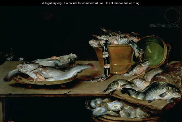 Still Life with Fish 2 - Alexander Adriaenssen