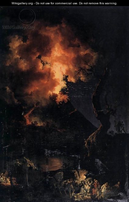 The Eruption of the Vesuvius 1767 - Pierre-Jacques Volaire