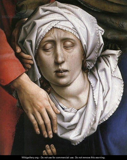Deposition (detail-4) c. 1435 - Rogier van der Weyden